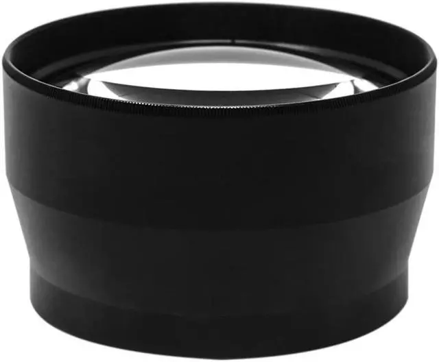 Alt view image 3 of 3 - 2X Telephoto Zoom Anti-Reflection Lens with Adapter Ring 62/72 67/72 77/72 82/72