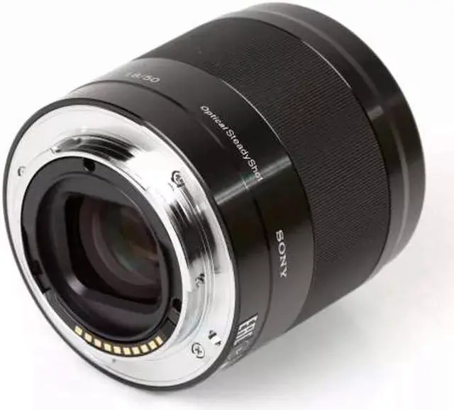 Alt view image 5 of 5 - Sony E 50mm f/1.8 OSS Lens (Black) SEL50F18/B - 7PC Accessory Bundle