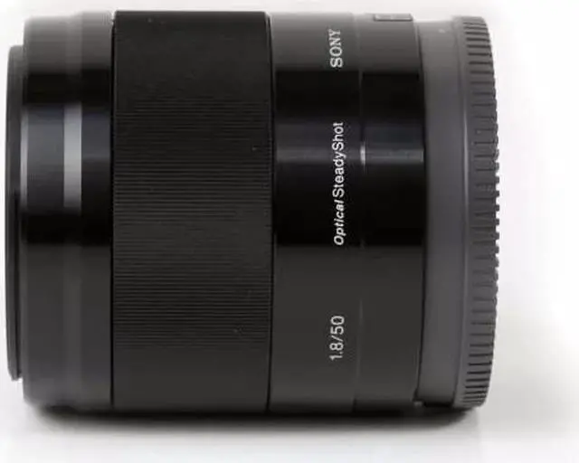 Alt view image 3 of 5 - Sony E 50mm f/1.8 OSS Lens (Black) SEL50F18/B - 7PC Accessory Bundle