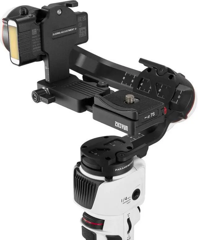 Alt view image 3 of 6 - Zhiyun-Tech CRANE-M3 3-Axis Handheld Gimbal Stabilizer (Standard Kit) - Bundle