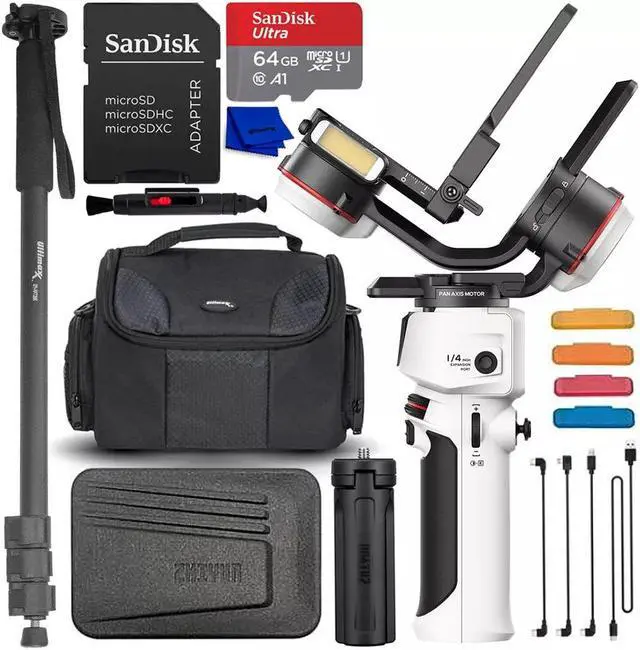 Main image of Zhiyun-Tech CRANE-M3 3-Axis Handheld Gimbal Stabilizer (Standard Kit) - Bundle