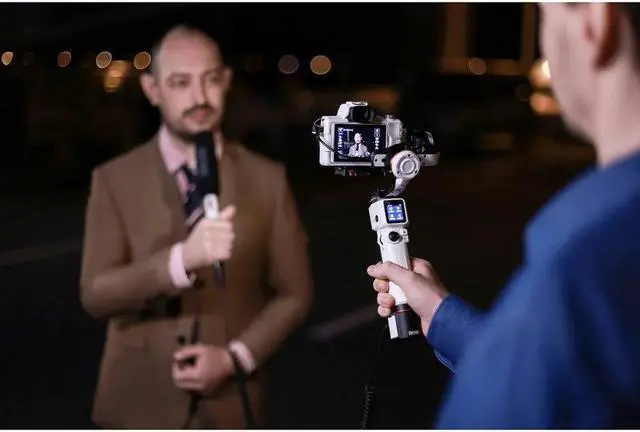 Alt view image 6 of 6 - Zhiyun-Tech CRANE-M3 3-Axis Handheld Gimbal Stabilizer (Standard Kit) - Bundle