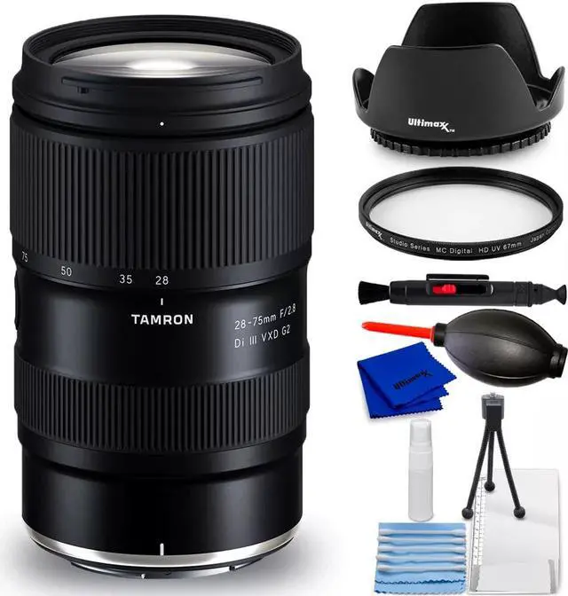 Main image of Tamron 28-75mm f/2.8 Di III VXD G2 Lens (Nikon Z) AFA063Z700 - 7PC Accessory Kit
