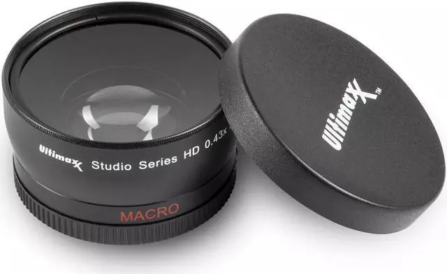 Alt view image 3 of 6 - 52mm 0.43x ULTIMAXX Professional Wide Angle Lens with Macro for Canon Nikon Sony
