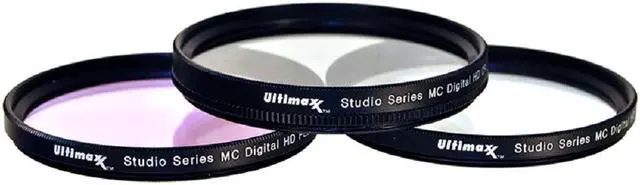 Alt view image 3 of 4 - ULTIMAXX 46mm 3-Piece Multi-Coated HD UV / CPL / FLD Filter Set 46mm