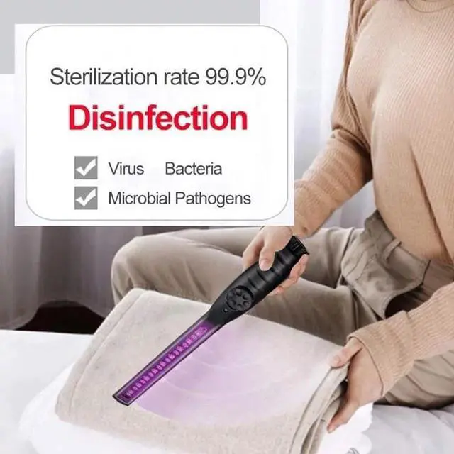 Alt view image 5 of 6 - Portable UV UVC Light S*terilizer Disinfection Lamp Ultra-Violet Handheld Wand