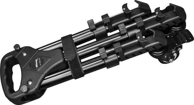 Alt view image 2 of 6 - ULTIMAXX Professional Camera Tripod Dolly Folding Heavy Duty Wheels