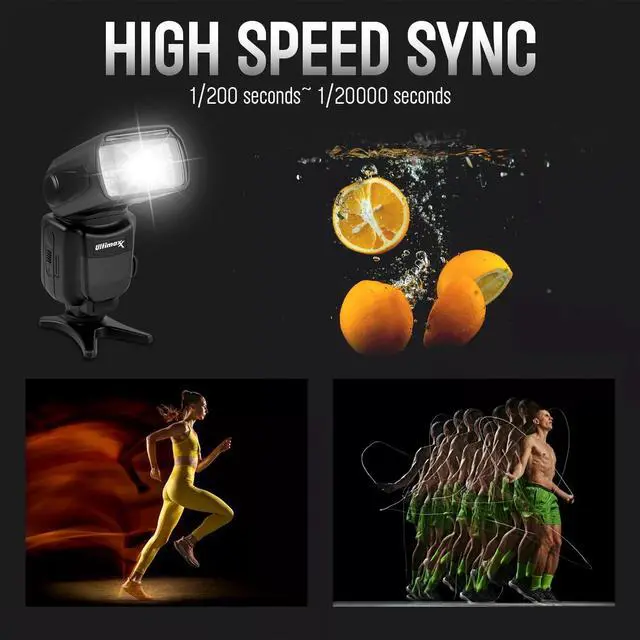 Alt view image 5 of 7 - Universal Auto Flash w/ LCD Display by Ultimaxx - 8PC Accessory Bundle