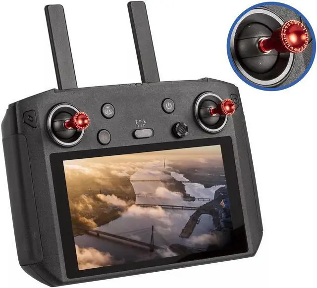 Alt view image 3 of 6 - 2 x Slip Resistant Smart Remote Controller Joystick Thumb Rocker for Mavic 2