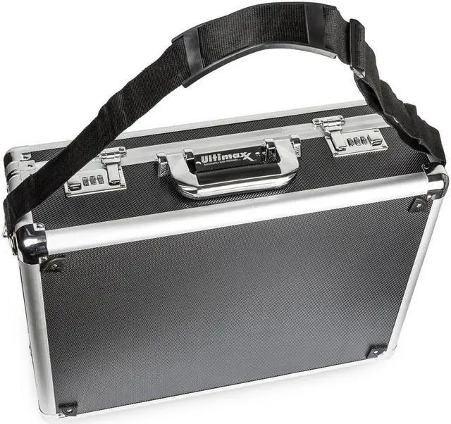 Alt view image 5 of 6 - Medium Aluminum Camera Drone Case DIY Customizable Foam with Dual Combo Locks