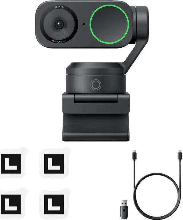 Alt view image 5 of 5 - Insta360 Link 2 4K AI Webcam - CINSABNB