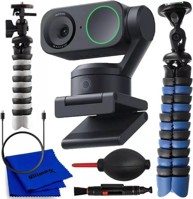 Main image of Insta360 Link 2 4K AI Webcam CINSABNB - 7PC Accessory Bundle