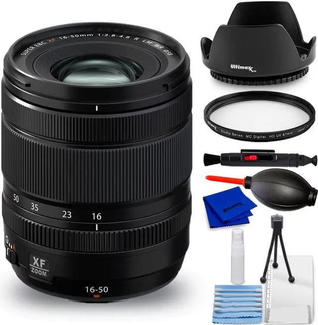 Main image of FUJIFILM XF 16-50mm f/2.8-4.8 R LM WR Lens 16814817 - 7PC Accessory Bundle