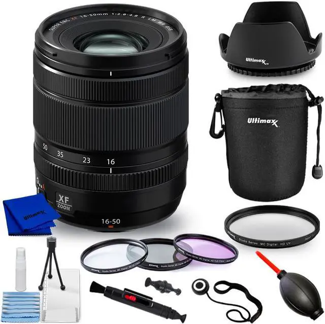Main image of FUJIFILM XF 16-50mm f/2.8-4.8 R LM WR Lens 16814817 - 10PC Accessory Bundle