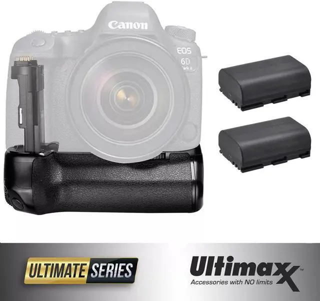 Main image of Pro Camera BG-E21 Battery Grip Replacement for 6D Mark II + 2 Extra Batteries