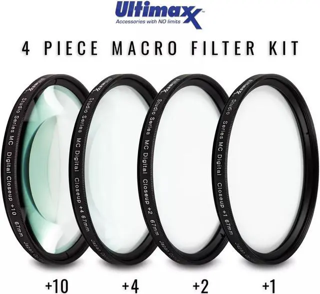 Main image of 67mm Close Up Macro Lens Filter +1 +2 +4 +10 for Canon Nikon Sony Pentax Camera