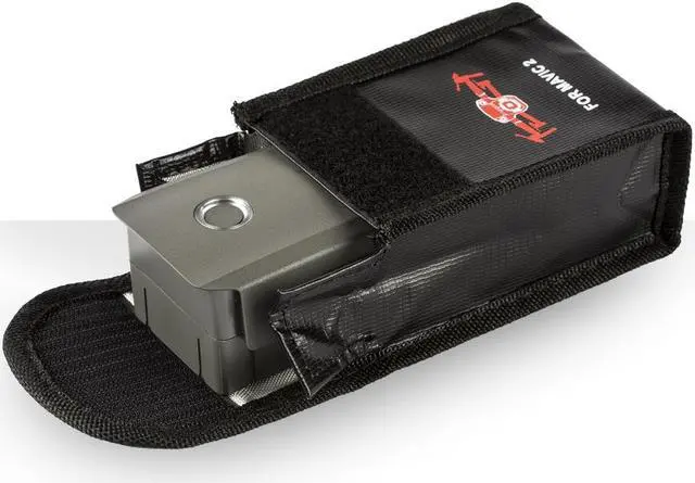 Alt view image 3 of 3 - Protective Travel Flight Battery Bag Case Pouch for Mavic 2 Zoom/Pro Battery