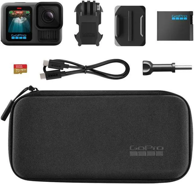 Alt view image 4 of 4 - GoPro HERO13 Black Action Camera Specialty Bundle - 18PC Accessory Bundle