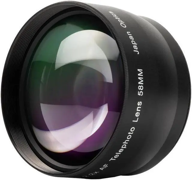 Alt view image 3 of 6 - ULTIMAXX Professional 40.5mm 2.2x HD AF Telephoto Lens for Cameras Camcorders