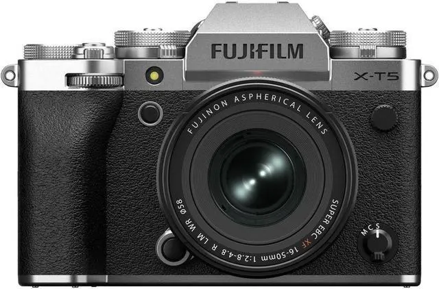 Alt view image 2 of 6 - FUJIFILM X-T5 Mirrorless Camera with XF 16-50mm f/2.8-4.8 Lens (Silver) Bundle
