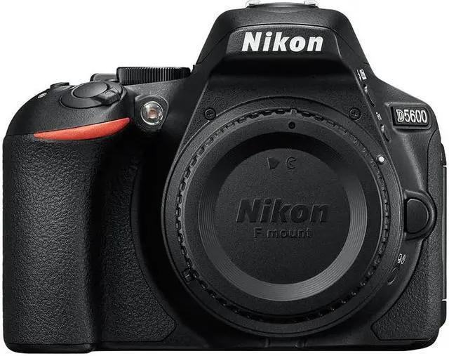 Alt view image 3 of 6 - Nikon D5600 24.2MP DSLR Camera (Body Only) 1575 - 7PC Accessory Bundle