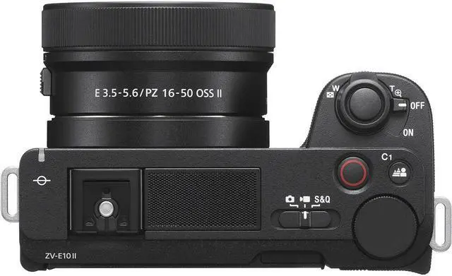 Alt view image 5 of 6 - Sony ZV-E10 II Mirrorless Camera with 16-50mm Lens (Black) - 10PC Accessory Kit