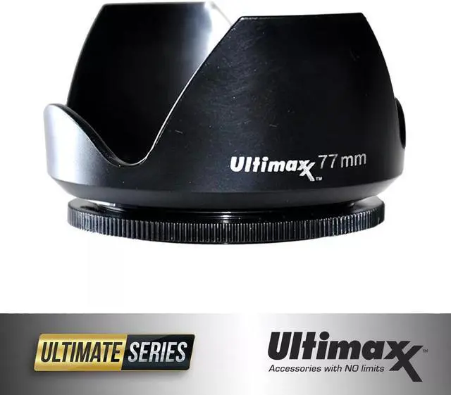 Main image of Hard Polaroid Tulip Camera Threaded Lens Hood 77mm (Prevents Lens Flare)