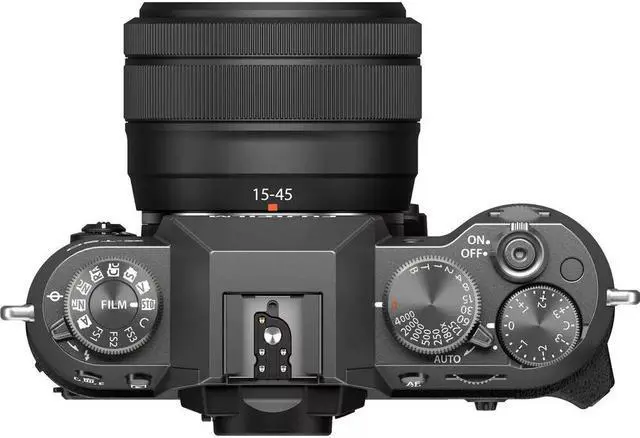 Alt view image 4 of 5 - FUJIFILM X-T50 Mirrorless Camera with 15-45mm Lens (Charcoal Silver) Bundle