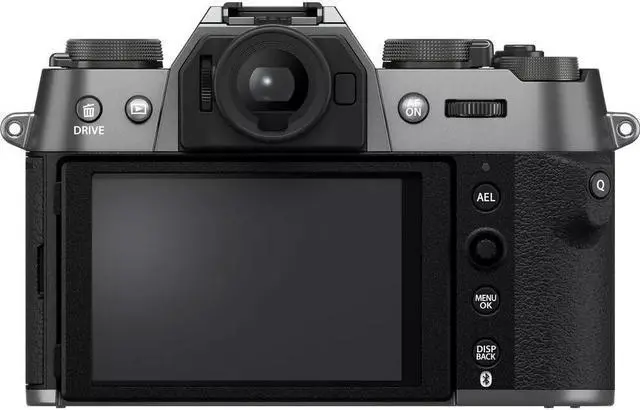 Alt view image 3 of 5 - FUJIFILM X-T50 Mirrorless Camera with 15-45mm Lens (Charcoal Silver) Bundle