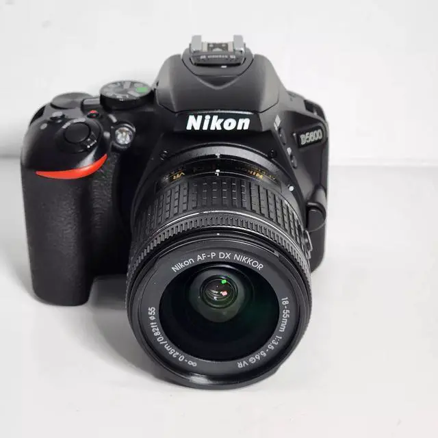 Alt view image 2 of 3 - Nikon D5600 Camera with 18-55mm Lens 1576 - Top Value 20PC Accessory Bundle
