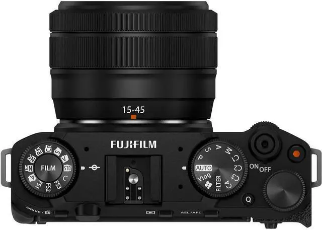 Alt view image 4 of 5 - FUJIFILM X-M5 Mirrorless Camera with XC 15-45mm f/3.5-5.6 Lens (Black) - Bundle