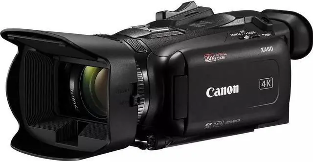 Alt view image 3 of 5 - Canon XA60 Professional UHD 4K Camcorder PAL 5733C002 - Essential Video Bundle