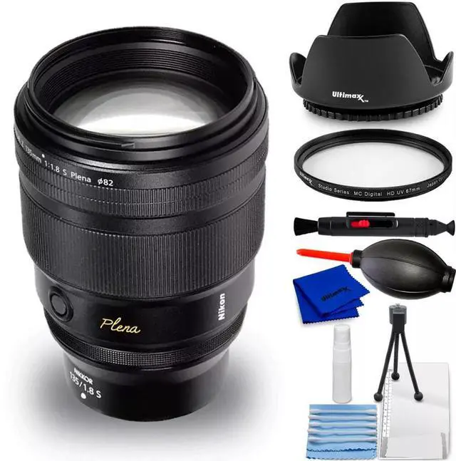 Main image of Nikon NIKKOR Z 135mm f/1.8 S Plena Lens 20123 - 7PC Accessory Bundle