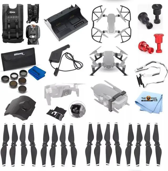 Main image of Mavic Air Accessory Kit With Carry Vest Filter Kit Charger Hub Props + More