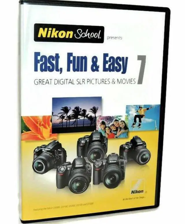 Main image of Nikon School DVD - Fast, Fun & Easy 7 for D3000, D3100, D5000, D5100 and D7000