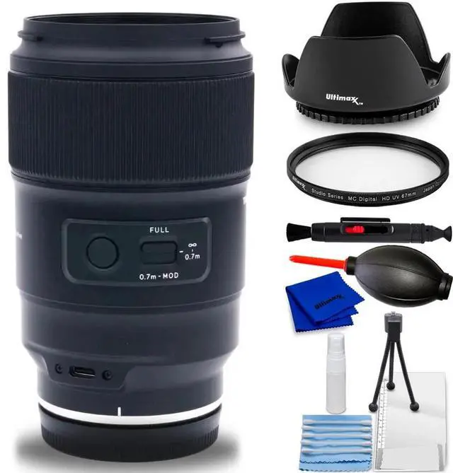 Main image of Tamron 90mm f/2.8 Di III VXD Macro Lens (Sony E) AFF072S700 - 7PC Accessory Kit