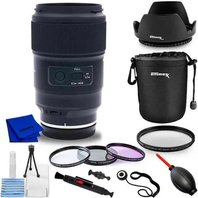 Main image of Tamron 90mm f/2.8 Di III VXD Macro Lens (Sony E) AFF072S700 - 10PC Accessory Kit