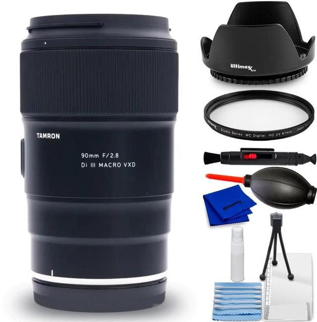 Main image of Tamron 90mm f/2.8 Di III VXD Macro Lens (Nikon Z) AFF072Z700 - 7PC Accessory Kit