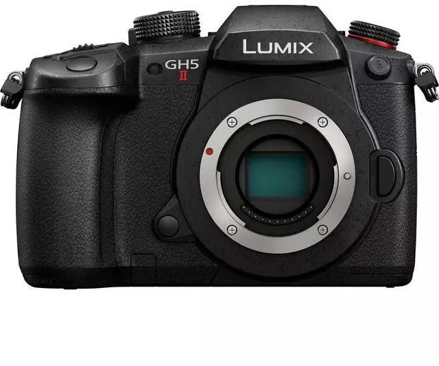 Alt view image 3 of 6 - Panasonic Lumix GH5 II Mirrorless Camera with 12-60mm f/3.5-5.6 Lens - 7PC Kit