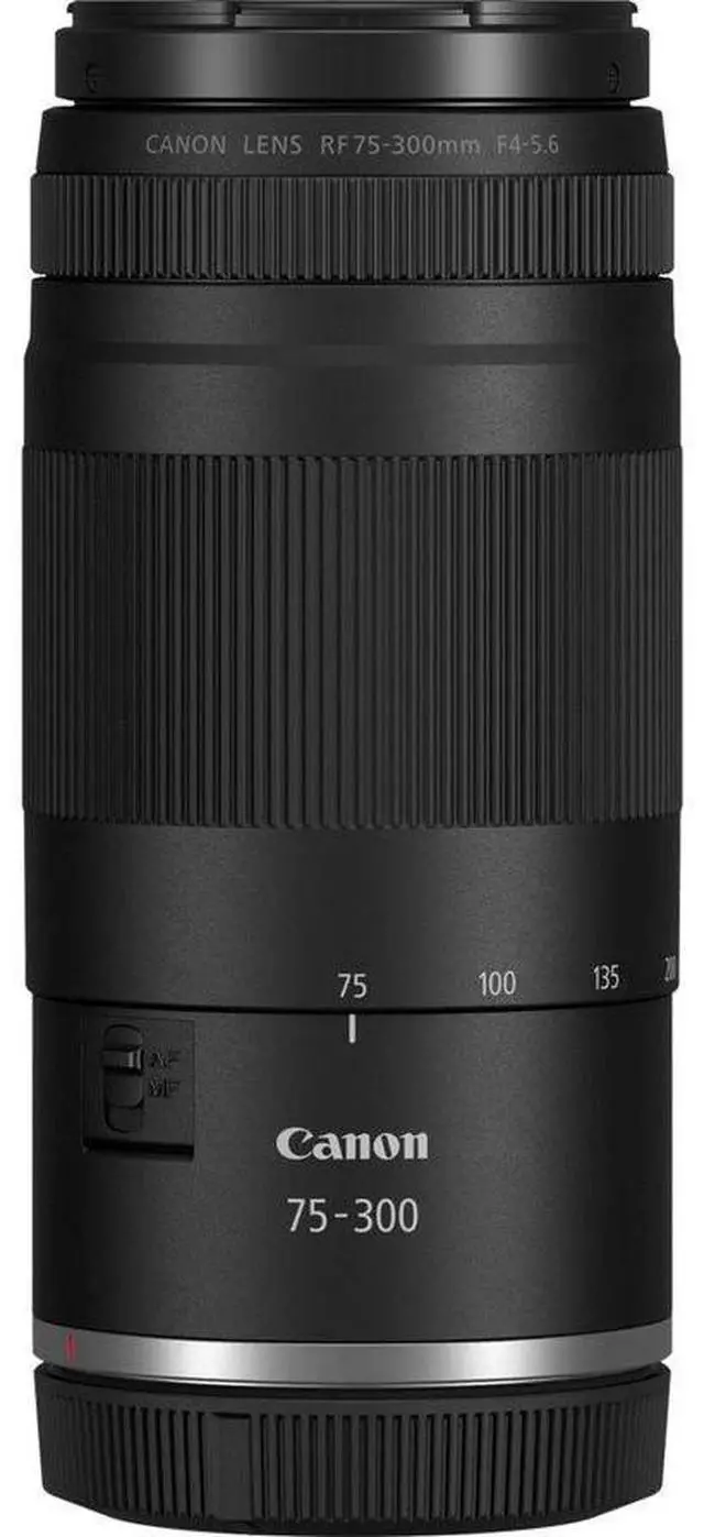 Alt view image 3 of 3 - Canon RF 75-300mm f/4-5.6 Lens 7155C002 - 9PC Accessory Bundle
