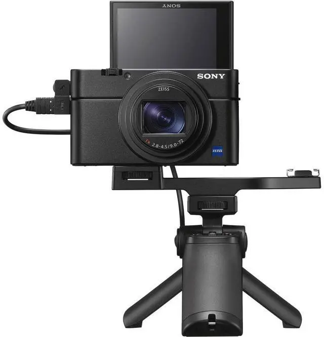 Alt view image 3 of 4 - Sony Cyber-shot DSC-RX100 VII Digital Camera with Shooting Grip 9PC Kit
