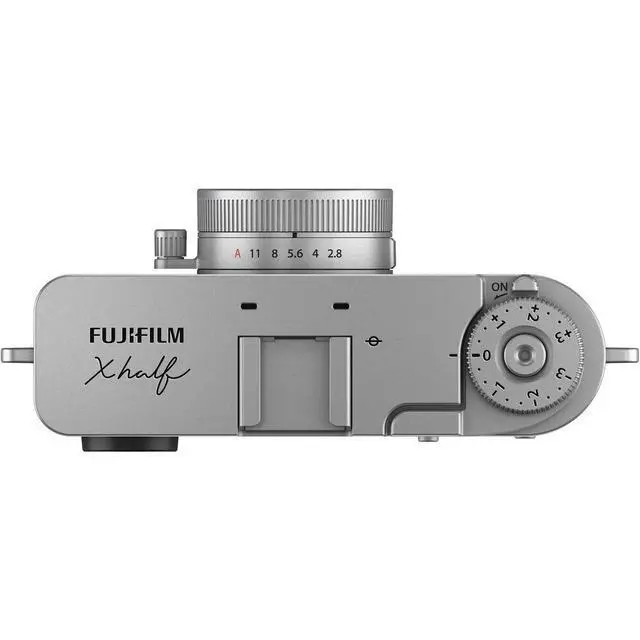 Alt view image 4 of 6 - FUJIFILM X half Digital Camera (Silver) 16954095 - 7PC Accessory Bundle