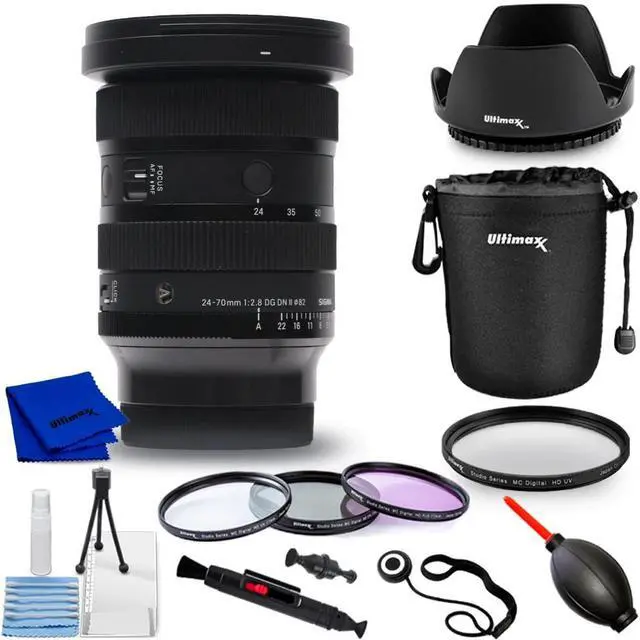 Main image of Sigma 24-70mm f/2.8 DG DN II Art Lens (Leica L) 57A969 - 10PC Accessory Bundle