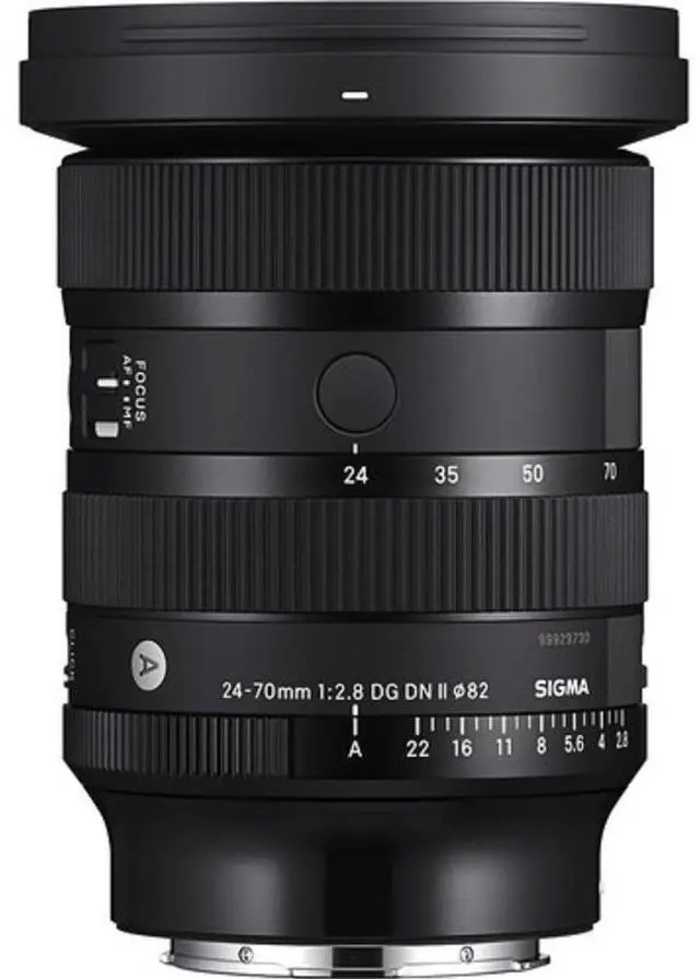 Alt view image 2 of 5 - Sigma 24-70mm f/2.8 DG DN II Art Lens (Leica L) 57A969 - 10PC Accessory Bundle