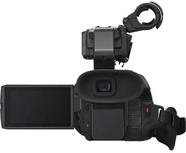 Alt view image 3 of 5 - Panasonic HC-X2100 UHD 4K 3G-SDI/HDMI Pro Camcorder with 24x Zoom - 12PC Bundle