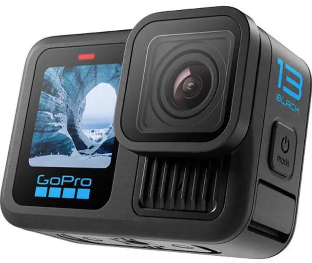 Alt view image 5 of 5 - GoPro HERO 13 HERO13 Black 5.3K HDR 27MP Action Camera - 64GB Accessory Bundle