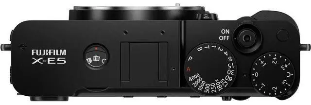 Alt view image 5 of 6 - FUJIFILM X-E5 Mirrorless Camera (Body, Black) 16949844 - 12PC Accessory Bundle