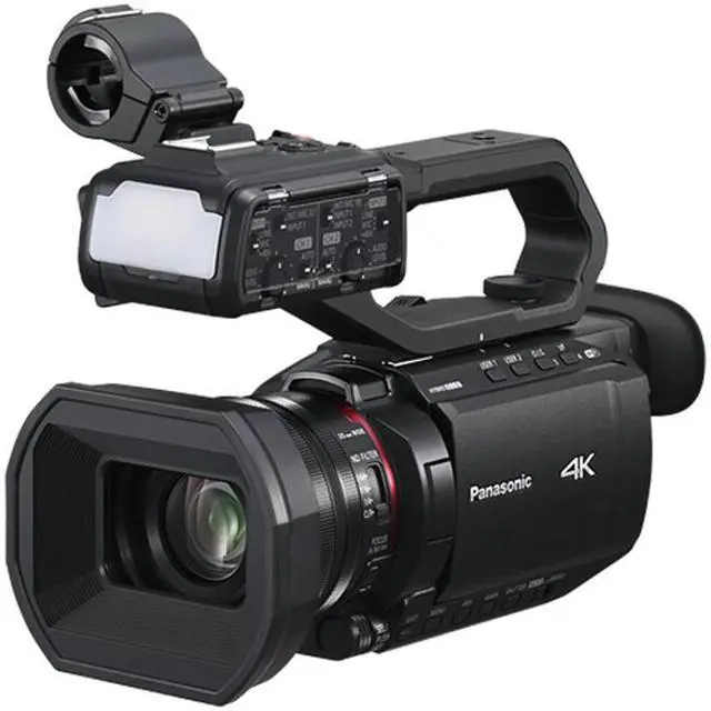 Alt view image 2 of 5 - Panasonic CX20 Professional Compact 4K Camcorder w/ XLR Inputs - 12PC Bundle