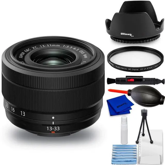 Main image of FUJIFILM XC 13-33mm f/3.5-6.3 OIS Lens 16960719 (White Box) - 7PC Accessory Kit