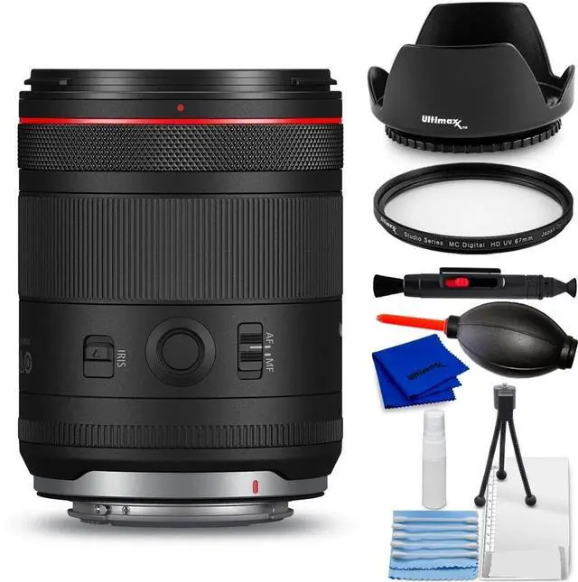 Main image of Canon RF 35mm f/1.4 L VCM Lens (Canon RF) 6710C002 - 7PC Accessory Bundle